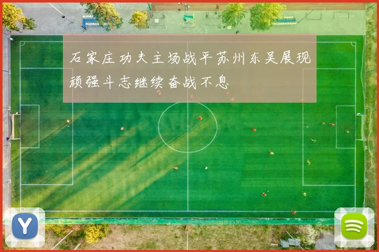 石家庄功夫主场战平苏州东吴展现顽强斗志继续奋战不息